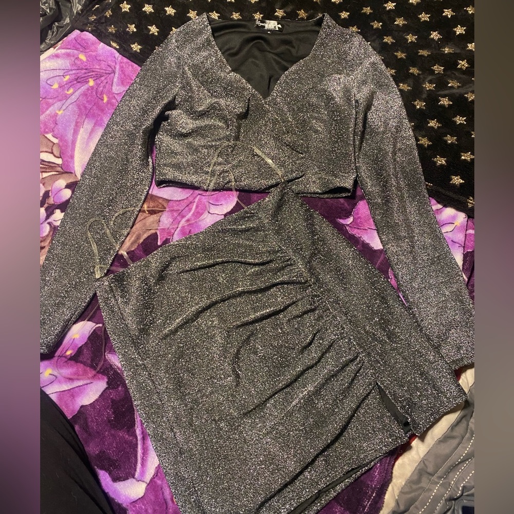 Crystal Doll women’s sparkly set